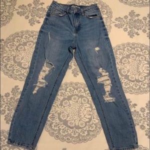 Women’s Wild Fable High-Waist Distressed Jeans - Size 0